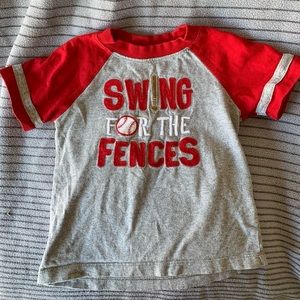 Gymboree baseball tee 18-24 months